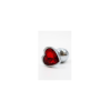 Plug bijou coeur en aluminium bijou rouge Small LOVELY